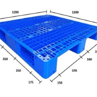 pallet nhựa nguyên sinh 1200x1200x155mm