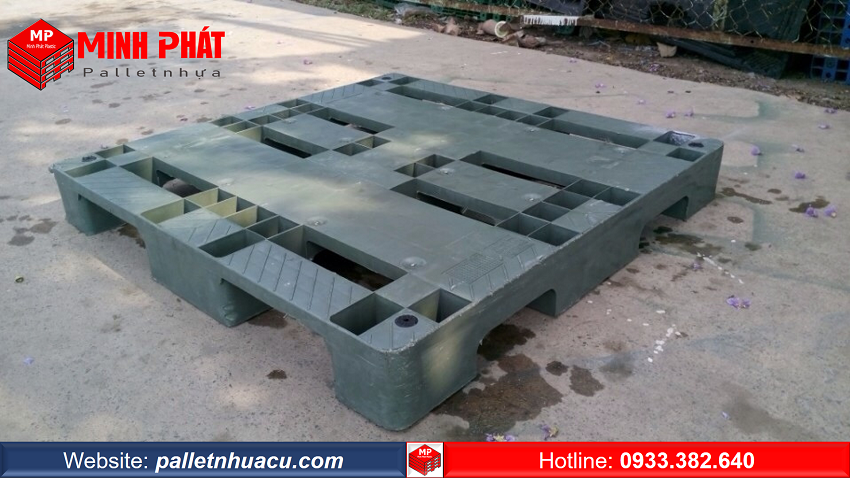 Pallet Nhựa Cũ 1100x1100x140mm 