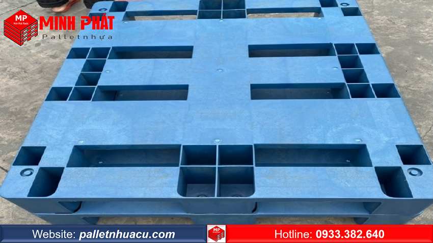 Pallet Nhựa Cũ 1100x1100x140mm 