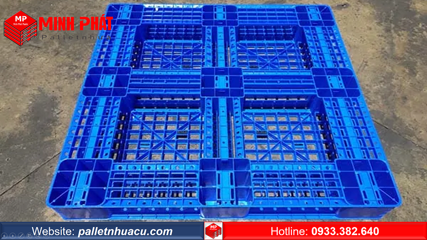 pallet nhựa nguyên sinh 1200x1200x150mm