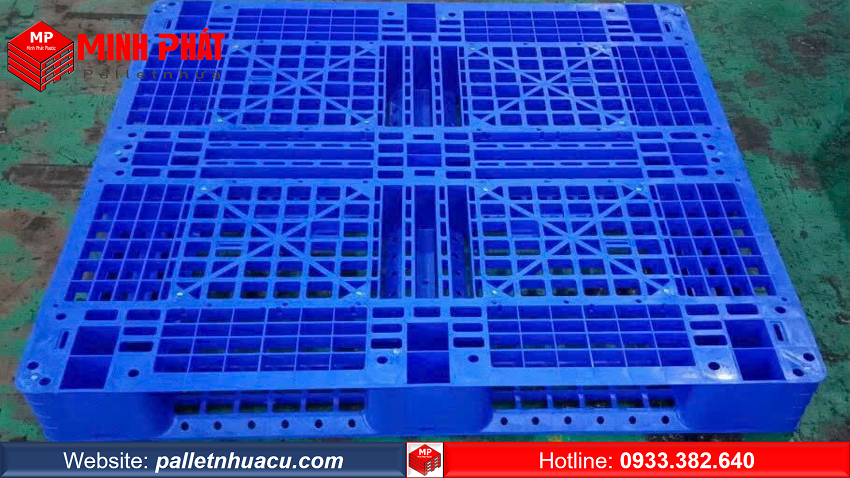 pallet nhựa nguyên sinh 1200x1200x150mm