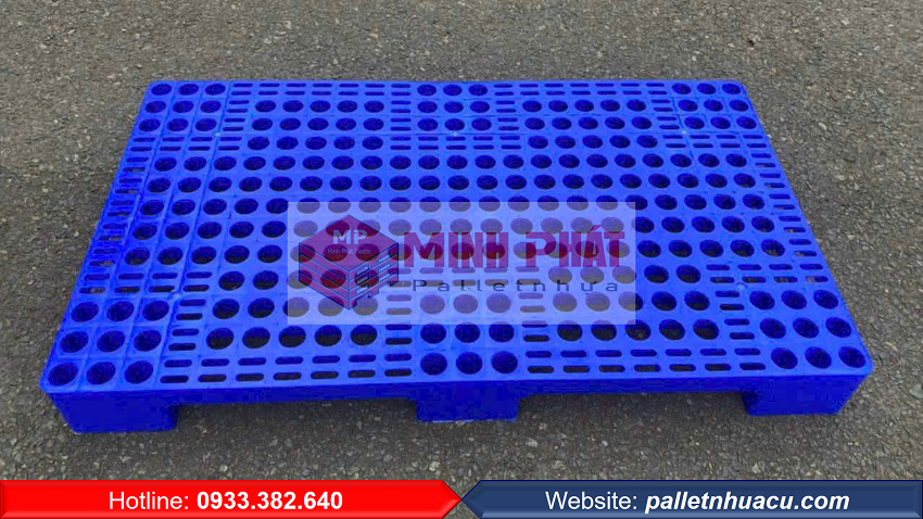 pallet nhựa lót sàn 600x1000x100mm