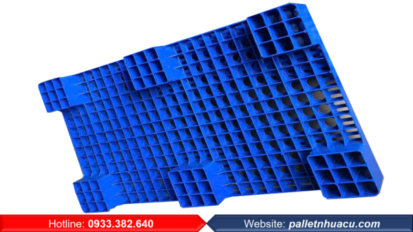 pallet nhựa lót sàn 600x1000x100mm
