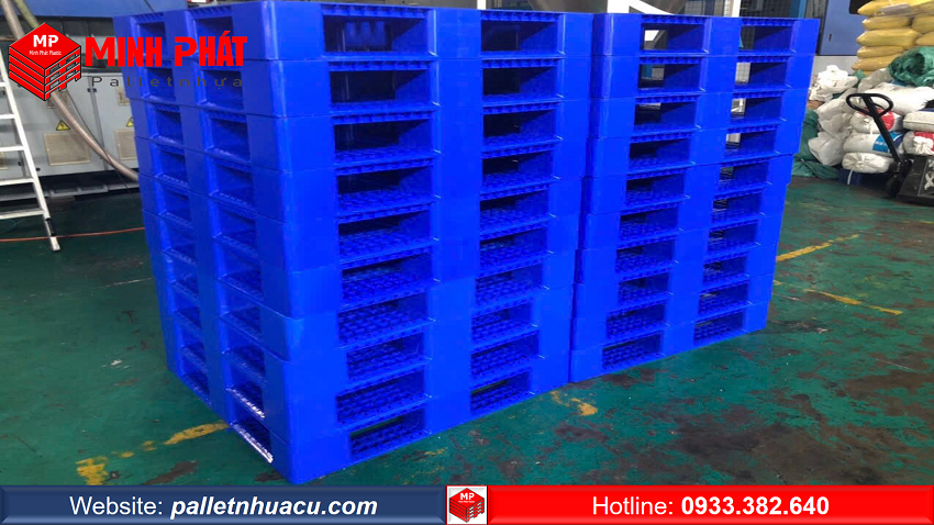 Pallet Nhựa Nguyên Sinh 1100x1100x150mm