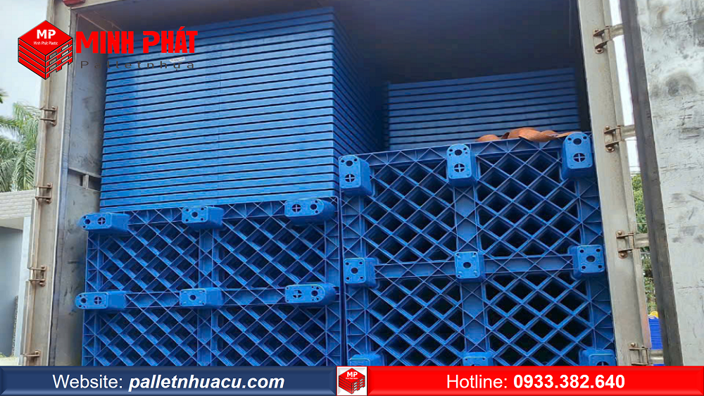 pallet nhựa chân cốc 1200x1000x140mm