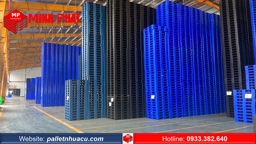 Pallet Nhựa KCN Nhơn Trạch Đẹp – Bền – Rẻ Chỉ Từ 100k