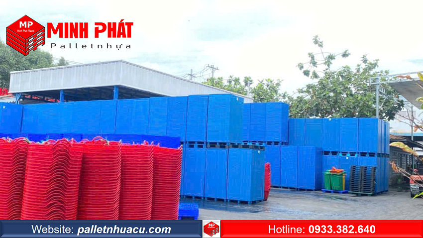 Pallet Nhựa KCN Việt Hương Ưu Thế So Với Pallet Gỗ