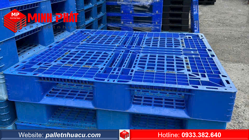 Pallet Nhựa KCN Việt Hương Ưu Thế So Với Pallet Gỗ