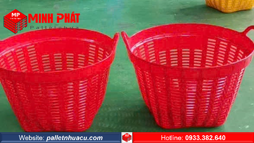 Sọt nhựa đựng sầu riêng kích thước : 660 x 460 x 460mm