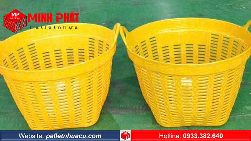 Sọt nhựa đựng sầu riêng kích thước : 660 x 460 x 460mm