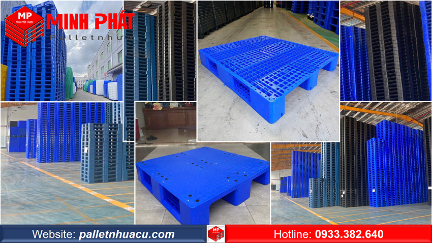 Pallet Nhựa Cà Mau Tối Ưu Logistics Thủy Sản & Nông Sản 