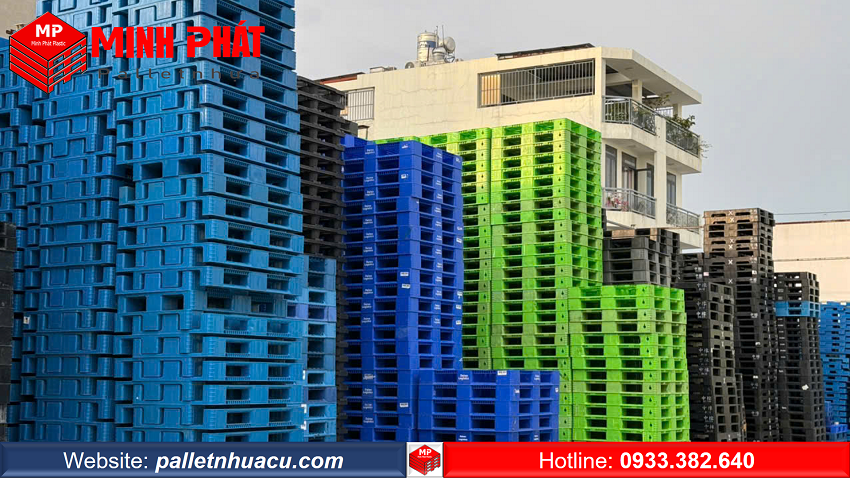 Pallet Nhựa Cà Mau Tối Ưu Logistics Thủy Sản & Nông Sản 