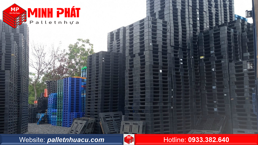 Pallet nhựa cũ KCN Long Hậu – Cần Giuộc – Long An