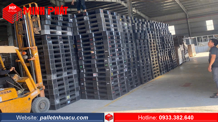Pallet nhựa cũ KCN Long Hậu – Cần Giuộc – Long An