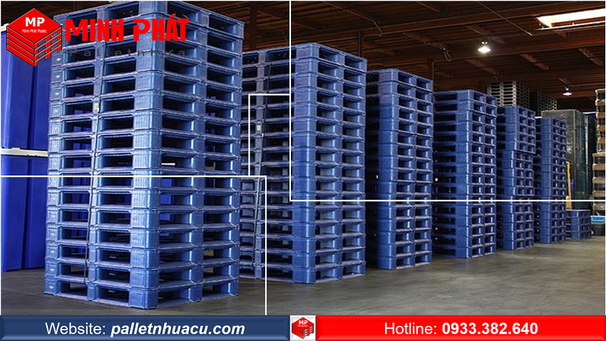 Pallet nhựa cũ KCN Long Hậu – Cần Giuộc – Long An