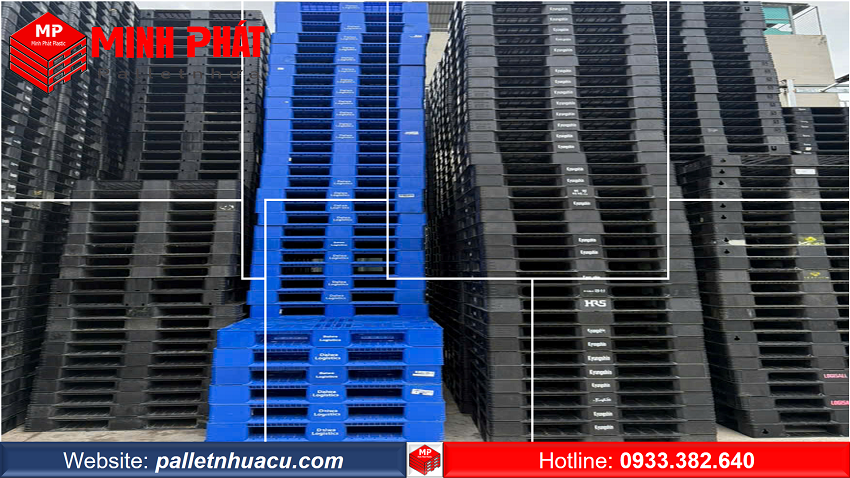 Pallet Nhựa Cũ KCN Thuận Đạo – Bến Lức – Long An
