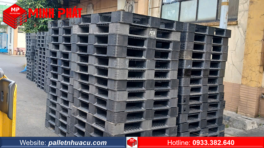 Pallet Nhựa Cũ Tân Thới Hiệp Cho Doanh Nghiệp Kho Xưởng