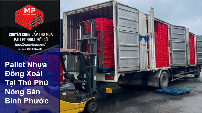 Pallet Nhựa Tại Đồng Xoài Tại Thủ Phủ Nông Sản Bình Phước