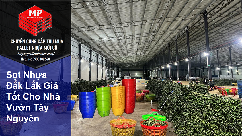 Sọt Nhựa Đắk Lắk Giá Tốt Cho Nhà Vườn Tây Nguyên