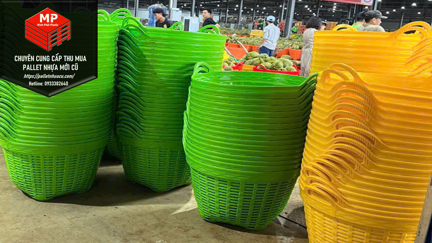 Sọt Nhựa Sầu Riêng