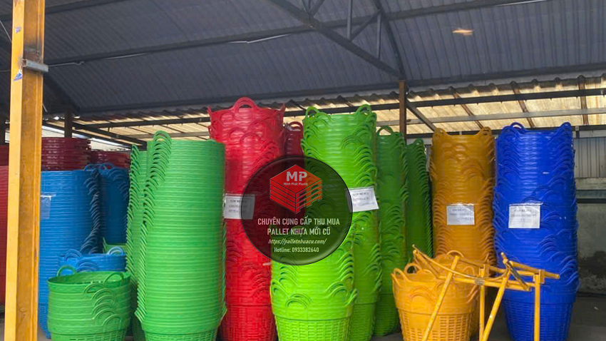 sọt nhựa bù đốp - cần xé nhựa bù đốp